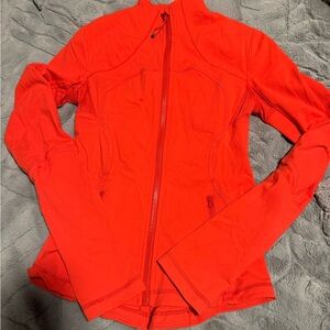 Women's Bright Red Lululemon Jacket size 4